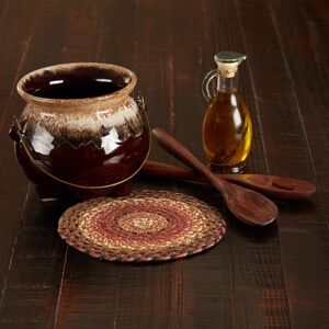 Ginger Spice Jute Trivet Set of 4